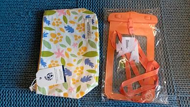 Borsa per cosmetici*L*Occitane*e altro ancora.