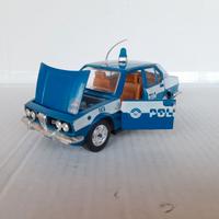 MODELLO AUTO ALFA ROMEO ALFETTA 1.8 POLIZIA BLU'
