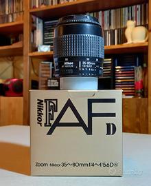 Obiettivo zoom Nikon AF Nikkor 35-80mm F 1:4-5.6 D