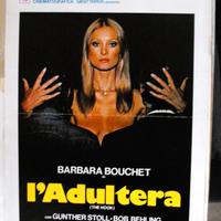 L'adultera Barbara Bouchet 1975 locandina film