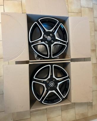 2 Cerchi il lega smart four four 2015 originali