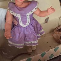 Bambola Originale Bonomi anni '50 '60 flirty eyes