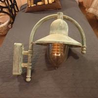 Lampada da parete per esterno vintage