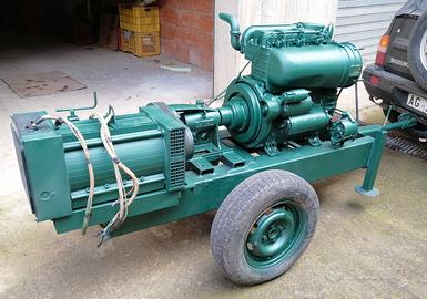 GRUPPO ELETTROGENO da 20 kw carrellato