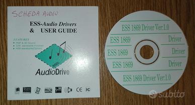 CD-ROM SCHEDA AUDIO ESS-Audio Drivers & User Guide