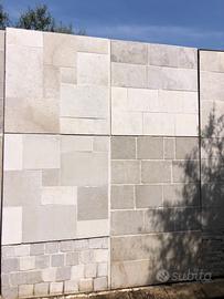 Pavimento di solo pietra naturale