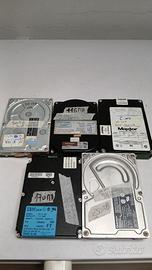 5 Hard disc anni 80 vintage.