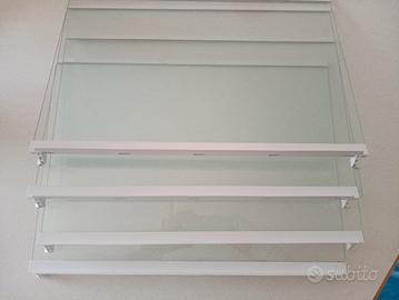 Ripiani per frigorifero in vetro 