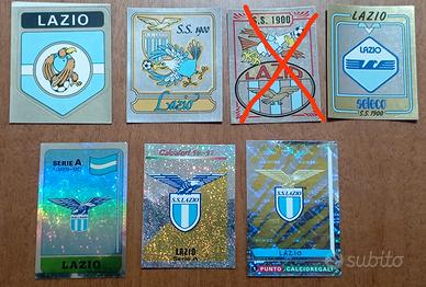 lotto 6 figurine Panini scudetti Lazio 