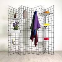 Parete attrezzata appendino libreria vintage