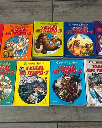 Libri Geronimo Stilton  collana viaggio nel tempo