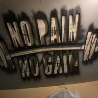 Modello stencil muro riutilizzabile