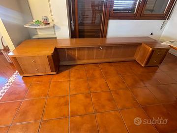 Testiera letto con comodini