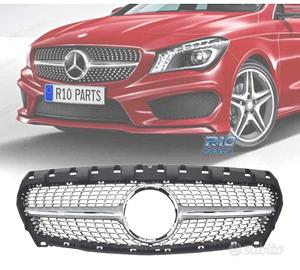 GRIGLIA PER MERCEDES CLASSE CLA W117 16-18 LOOK DI