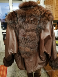 Giacca in pelle donna