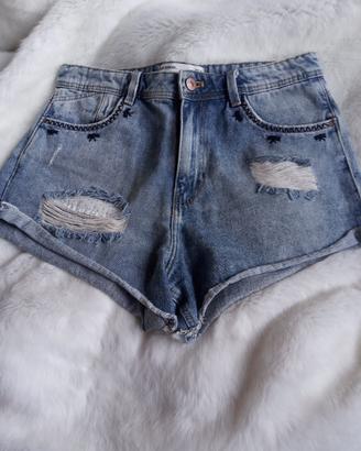 Pantaloncini jeans corti donna