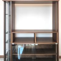 Mobile TV legno e vetro