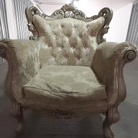 Poltrona stile barocco