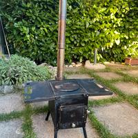 Stufa da campeggio, stufa a legna