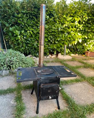 Stufa da campeggio, stufa a legna