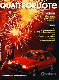 Rivista quattroruote gennaio 1984