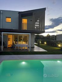 Pompeiana/Pergola in alluminio  misure 3m x 4m