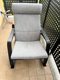 Sedia a dondolo ikea