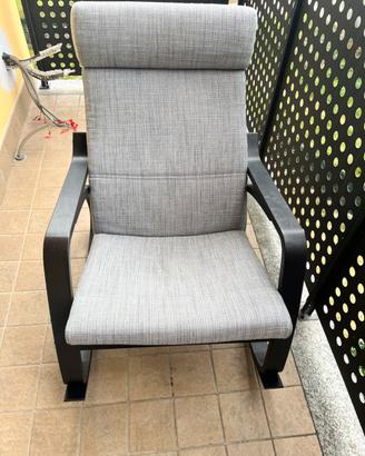 Sedia a dondolo ikea