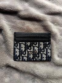 Portacarte/portafoglio Dior Argentato