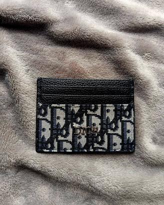 Portacarte/portafoglio Dior Argentato