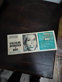 Spazzolino elettrico vintage Ronson 