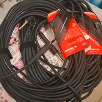 cavi audio proel jack/jack 20 metri NUOVI 