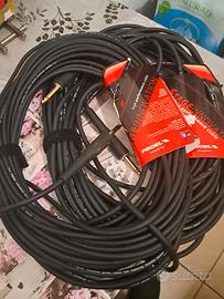 cavi audio proel jack/jack 20 metri NUOVI 
