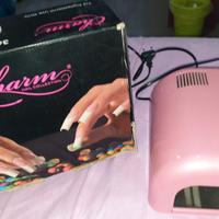 Lampade UV per unghie + N.2 manipoli scaldacera