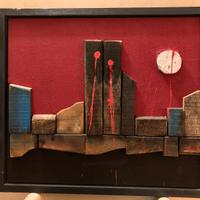 De Lutti-quadro/t.materica Doppia Ferita 1’ lotto