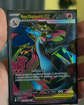 Carta Pokemon MEGA Charizard X ex 109/094