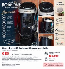 Macchina caffè Borbone Bluemoon a cialde