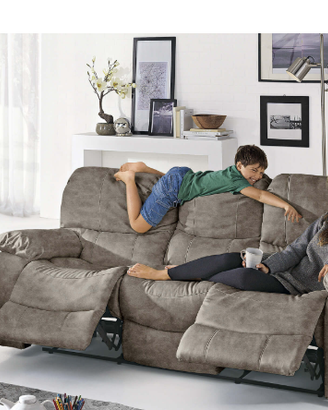 Divano relax elettrico 2 posti
