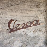 Tabella Insegna Vespa - Vintage