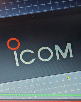 Protezione frontale Icom IC-705 per  ARK