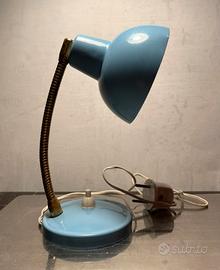 Modernariato lampada da lettura a snodo