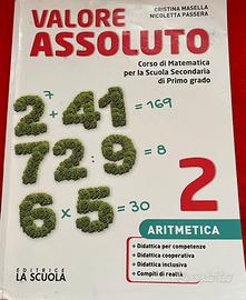 Libri di matematica scuola media volume 2.