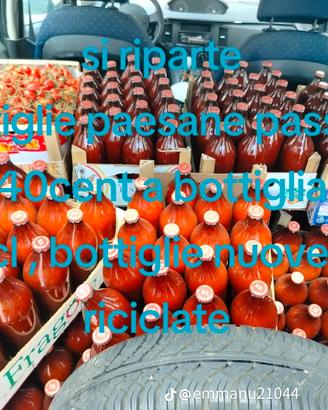 pomodori in bottiglia 