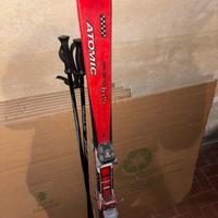 Sci Atomic cm 130 con racchette cm110