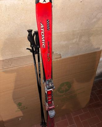 Sci Atomic cm 130 con racchette cm110