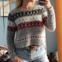 Maglione Crop Jennyfer - Fantasia Etnica/ Jacquard