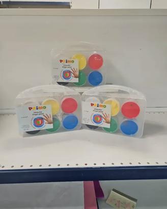3 valigette di pittura a dita Primo
