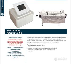 Pressoterapia PRESSOMAX