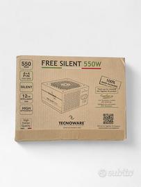 Alimentatore PC Tecnoware Free Silent 550W