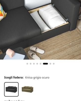 Si vende divano letto  (singolo)